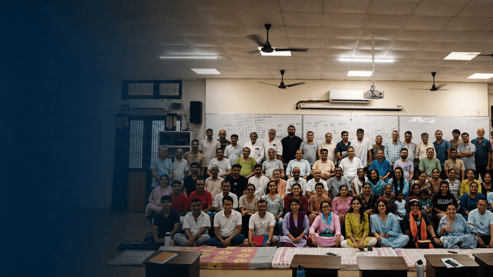 Students and teachers in value-based learning environment supported by SHAPE Foundation