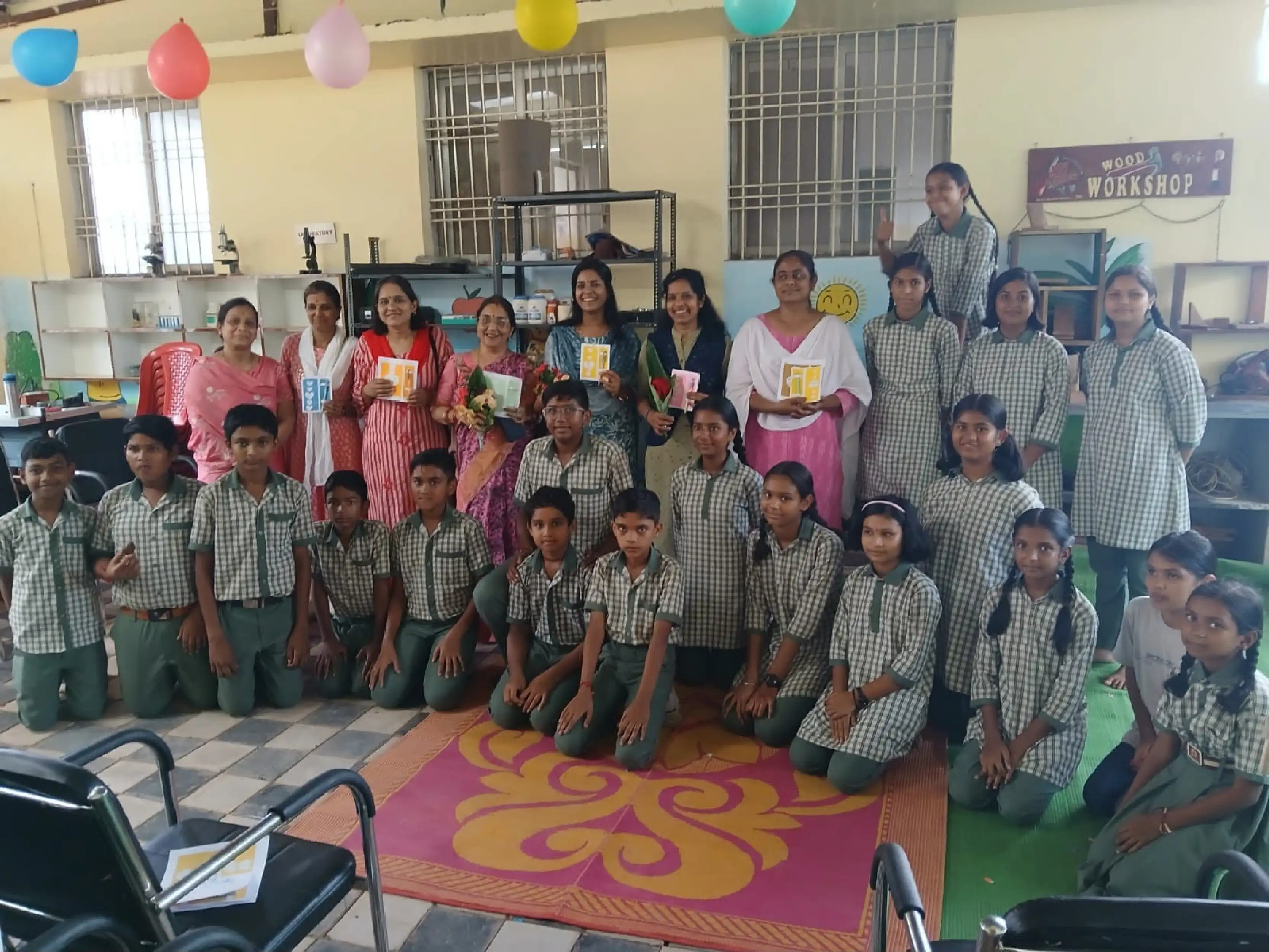 Families participating in learning