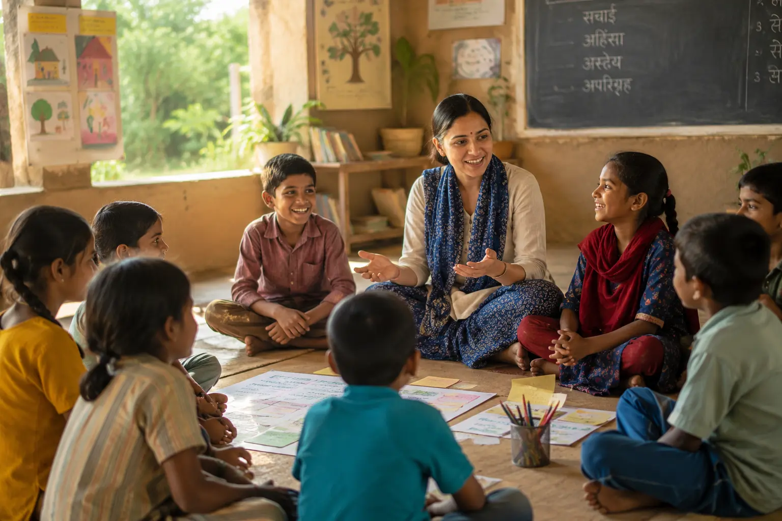 MSSS classroom in Parada
