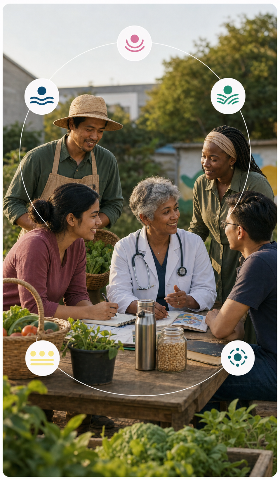 Five interconnected domains of work at SHAPE Foundation