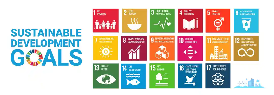 Community map visualizing regional progress and SDG goals