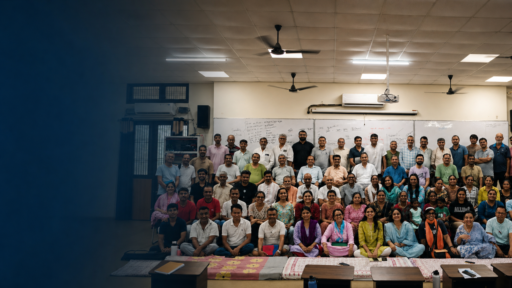 Students and teachers in value-based learning environment supported by SHAPE Foundation